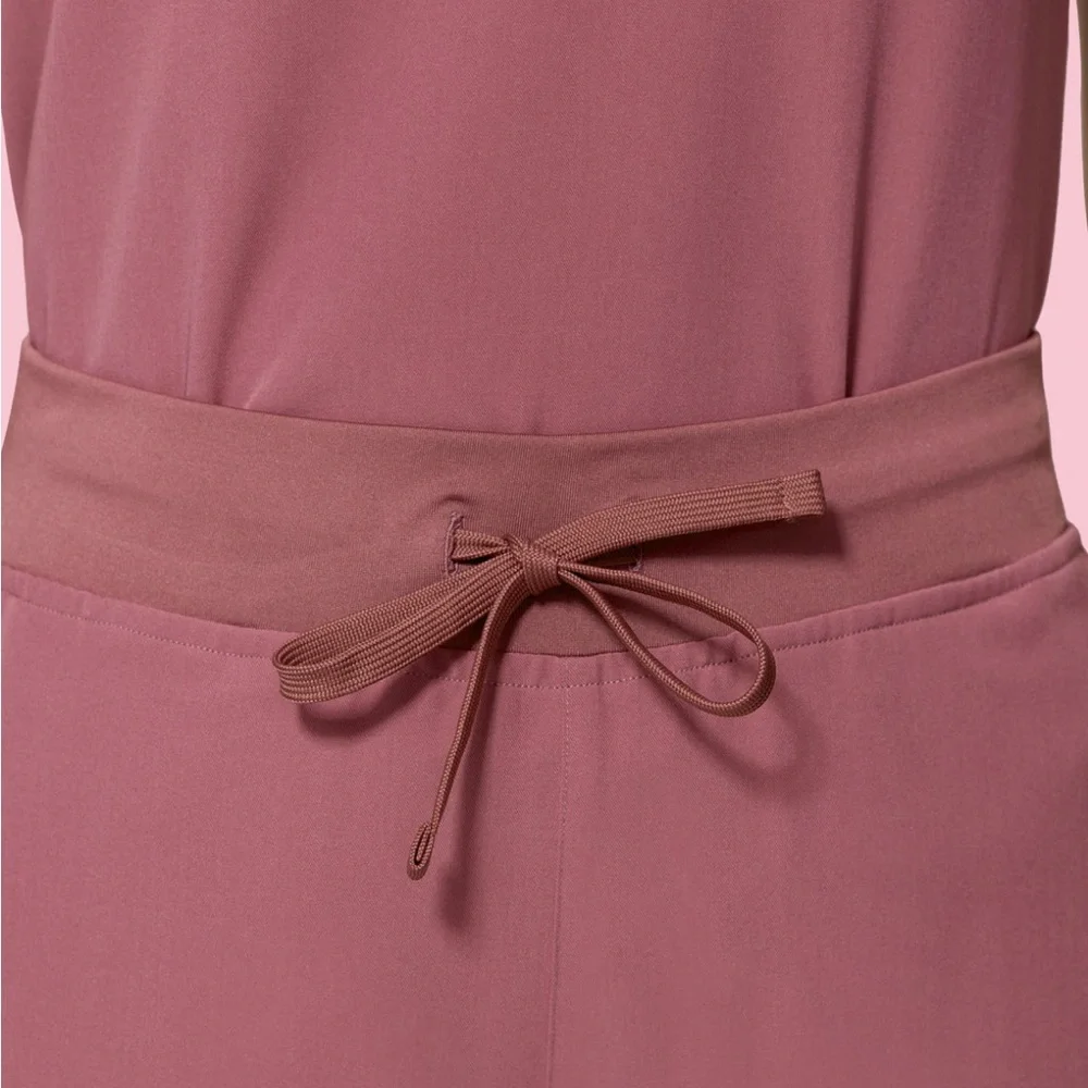 Mandala Women's Pink Jogger scrubs - Picture 2 of 2